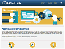 Tablet Screenshot of kbmsoft.com